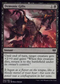 Kaldheim #84 Demonic Gifts - Image 1
