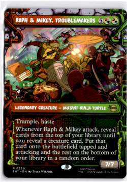 Raph & Mikey, Troublemakers (Showcase) NM - Image 1