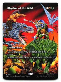 Rhythm of the Wild (Borderless) #12 Teenage Mutant Ninja Turtles Normal - Image 1