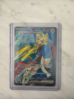 Hop's Zacian ex 176/159 Sv09: Journey Together Ultra Rare Holo Pokemon TCG - Image 1