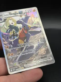 Pokemon TCG Cynthia's Garchomp EX Special Illustration Rare 232/182 - NM FB3 - Image 2