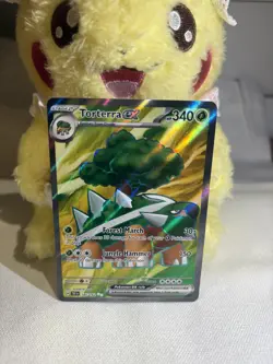 POKEMON TCG - Torterra EX - Temporal Forces 185/162 - NM/M (FULL ART) - Image 1