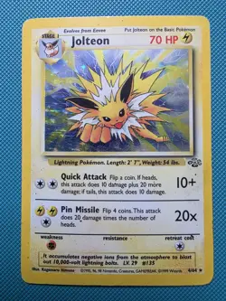 Pokemon Part Complete Jungle Set Inc Flareon 3 & Jolteon 4/64 Holos & 6 Rares - Image 4