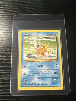 Magikarp 50/130 Base Set 2 WOTC Vintage Pokemon - Image 1