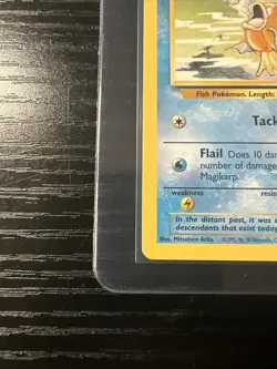 Magikarp 50/130 Base Set 2 WOTC Vintage Pokemon - Image 2