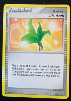 Life Herb - 108/127 - Uncommon - Pokemon Platinum LP - Image 1