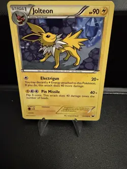 Pokemon Jolteon #37 Dark Explorers NM - Image 1