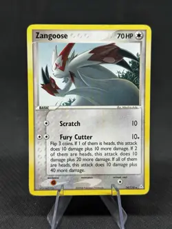 Pokemon TCG - Zangoose - 34/110 - EX - Holon Phantoms - Regular - Rare - LP - Image 1