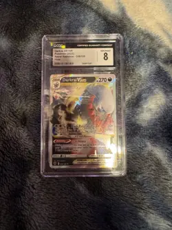 Darkrai VSTAR Pokemon (2022) Astral Radiance - 099/189 Holo CGC 8 - Image 1