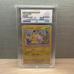 Pokemon Pikachu SM162 Black Star Promo 2019 ACE 8 - Image 1