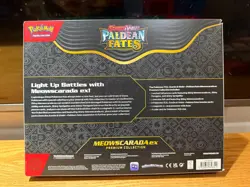 Pokemon Paldean Fates Scarlet & Violet / Meowscaradal ex / New never opened - Image 2