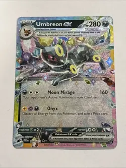 Umbreon ex 060/131 Sv: Prismatic Evolutions Holo Pokemon TCG NM Awesome Umbreon! - Image 1