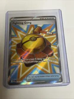 Pokemon Fighting Gong Full Art Holo 168/132 Me01: Mega Evolution Ultra Rare - Image 1