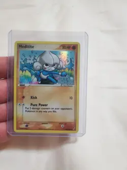 LP Meditite - Reverse Holo - 56/100 Crystal Guardians - Pokemon TCG - 2006 - Image 1