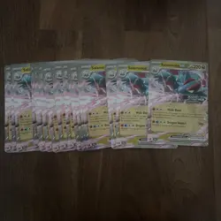 Lot Of 20 Pokemon Salamence EX 114/159 Journey Together Stamped Promo JUMBO - Image 1