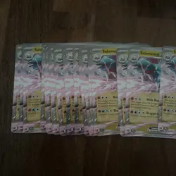 Lot Of 20 Pokemon Salamence EX 114/159 Journey Together Stamped Promo JUMBO - Image 3