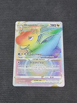 Pokemon Go "Dragonite VSTAR" 081/078 / Secret Rare / Near Mint - Image 1