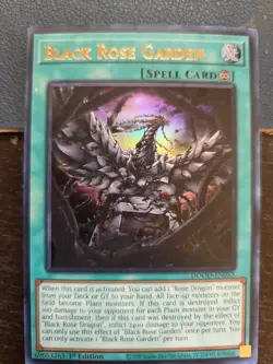 Black Rose Garden DOOD-EN055 Ultra Rare 1st Edition Near Mint Yu-Gi-Oh! - Image 1