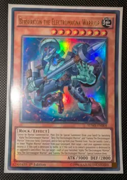 Berserkion the Electromagna Warrior SDMY-EN004 Yu-Gi-Oh! Near Mint NM - Image 1