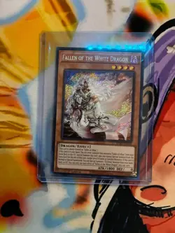 FALLEN OF THE WHITE DRAGON 1ST EDITION STARLIGHT RARE BPRO-EN024 Yu-Gi-Oh! - Image 1