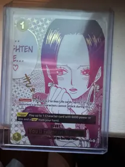 One Piece TCG You'll Frighten Me. (Alternate Art) - The Azure Sea's Seven (OP14) - Image 2
