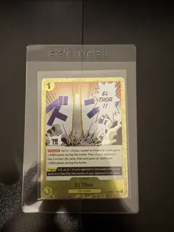 One Piece Card Game PRB-01 The Best - El Thor - OP05-114 ENG Textured Foil - Image 1