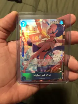 Nefeltari Vivi EB04-025 SR Alternate Art - One Piece TCG -Azure Sea's Seven - NM - Image 2