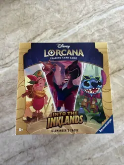 Disney Lorcana Into The Inkland’s Illumineer’s Trove New Sealed - Image 1