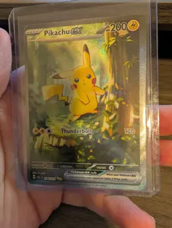 Pokemon TCG Ascended Heroes Pikachu ex 276/217 NM Holo - Image 3