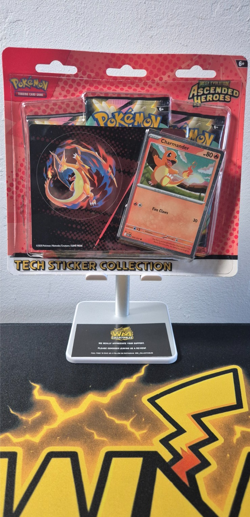 Pokemon TCG Mega Evolution Ascended Heroes Tech Sticker Collection x 2 Packs - Image 1