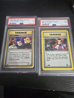 Pokemon 2000 1st Ed Rocket Sneak Attack Holo - Image 2
