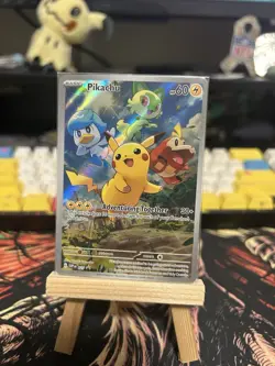 Pokemon Pikachu Sealed Promo Full Art Scarlet & Violet Promo English TCG - Image 1