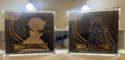 Pokemon Mega Evolution Gardevoir and Lucario ETB With Acrylic Case - Image 1