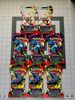 Pokemon Mega Evolution Phantasma Flames Booster Packs - Image 1