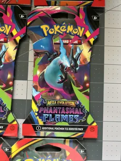 Pokemon Mega Evolution Phantasma Flames Booster Packs - Image 2