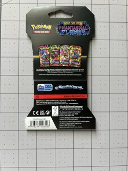 Pokemon Mega Evolution Phantasma Flames Booster Packs - Image 3