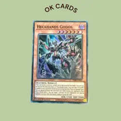 PHRE-EN003 Hecahands Godos Super Rare 1st Edition YuGiOh - Image 1