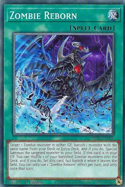 Zombie Reborn x3 MP23-EN098 Common Yugioh - Image 1