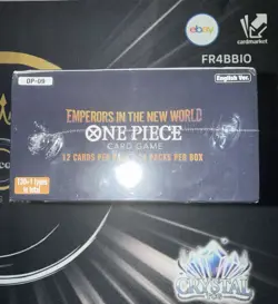 ONE PIECE CARD GAME OP09 EMPERORS IN THE NEW WORLD OP-09 ENG SEALED BOOSTER BOX - Image 3