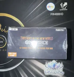 ONE PIECE CARD GAME OP09 EMPERORS IN THE NEW WORLD OP-09 ENG SEALED BOOSTER BOX - Image 4