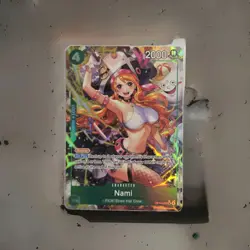 One Piece The Azure Sea Seven, OP14 NAMI 0031 and NAMI Alternate Art 0031 - Image 1