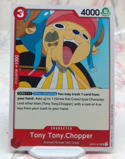 One Piece TCG Tony Tony.Chopper OP01-015 UC - NM - Image 1