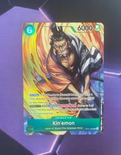 One Piece TCG: Romance Dawn OP01-040 Kin'emon (Alt Art / Parallel) - M/NM - Image 1