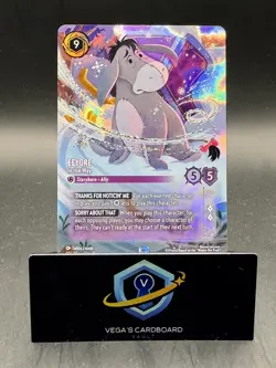 Disney Lorcana - Winterspell: Eeyore - In the Way (Enchanted) 226/204 - Image 1