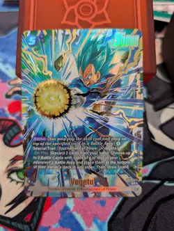 Dragon Ball Super Card Game Vegeta SR* FB09-045 Alt Parallel - Image 1