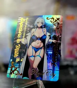 Illustrious Azur Lane X Goddess Story Doujin Holo Card Anime Waifu Tcg Ccg Agc - Image 1
