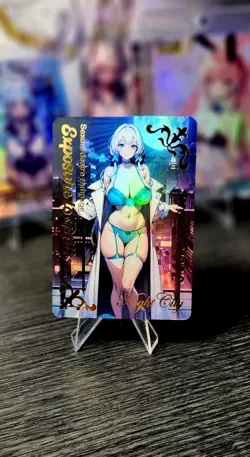 Illustrious Azur Lane X Goddess Story Doujin Holo Card Anime Waifu Tcg Ccg Agc - Image 2