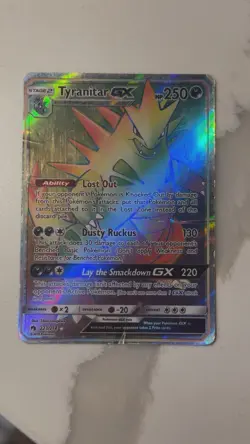 Tyranitar GX Holo Card 223/214 Secret Edition, Sm-Lost Thunder - Image 1