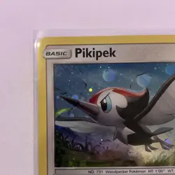 Pokemon Pikipek Promo Holo SM07 SM Promo 2017 60HP Peck Pokemon TCG Card Stock - Image 2