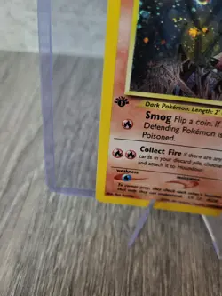 Houndour Holo SWIRL Pokemon Card Neo Discovery 5/75 1st Edition NM - MINT WOTC - Image 5